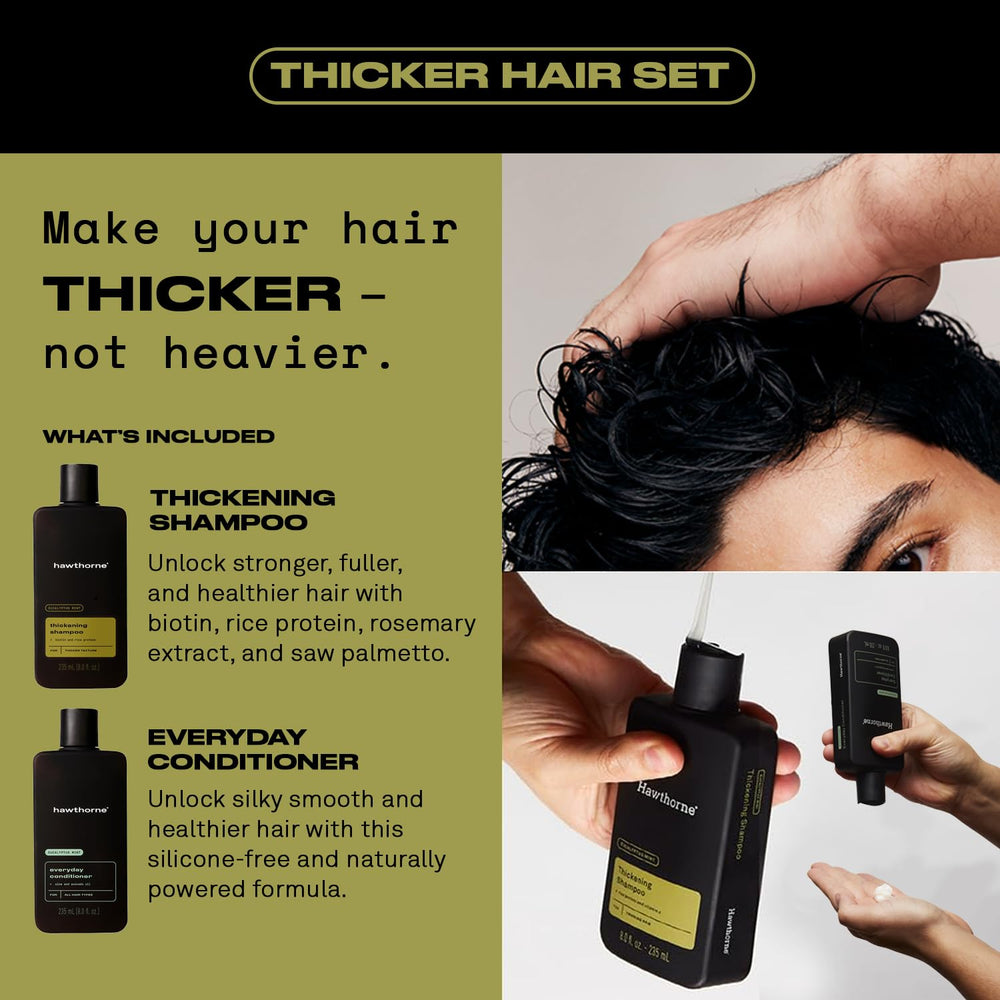 Hawthorne Everyday Conditioner bottle nourishes and smooths hair.