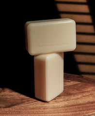 Hawthorne Exfoliating Bar Soap lather creates a foamy wash with gentle exfoliation.