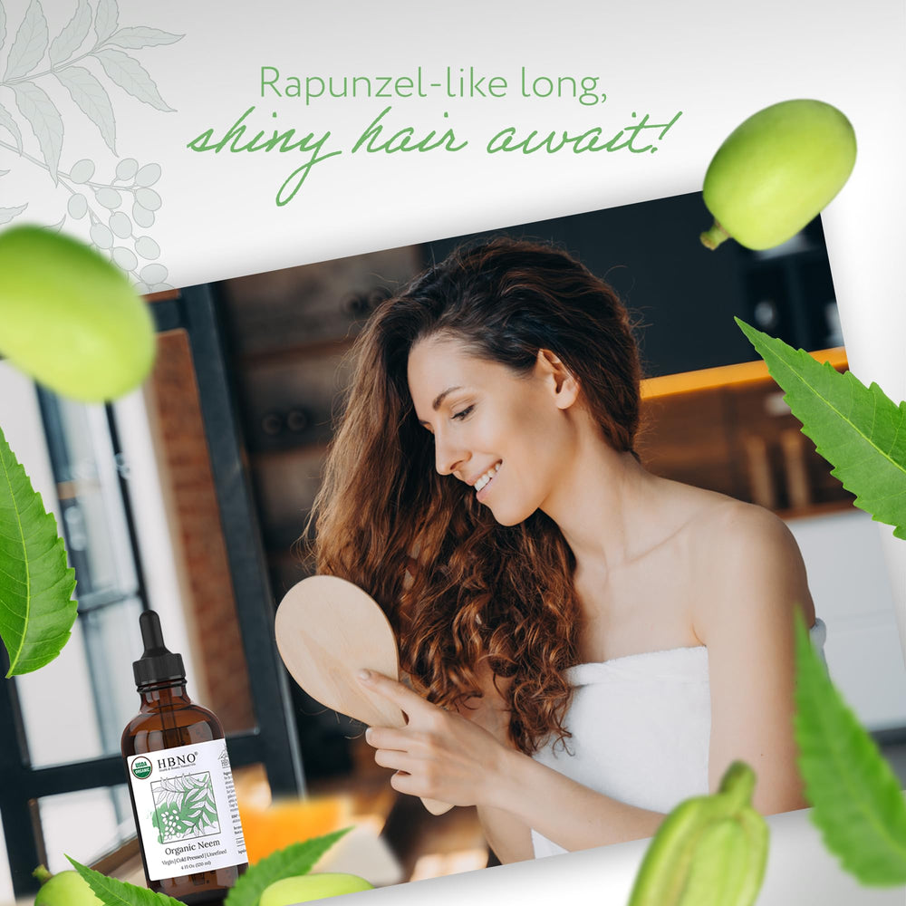 HBNO Neem Oil suitable for DIY air fresheners and hair care routines.