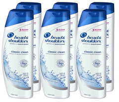 Head & Shoulders Classic Clean pack front view, ideal for ongoing anti-dandruff routine.