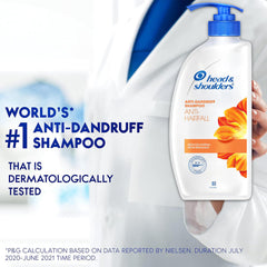 Hair looks fuller after using Head & Shoulders anti-dandruff shampoo.