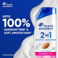 Close-up of 180ml Head & Shoulders bottle for convenient daily use