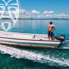 Headhunter Sunscreen Face Stick temperature-regulating formula stays put in heat.
