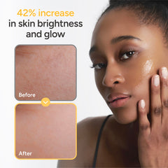 Healmize freeze-dried capsule melting on contact with toner.