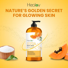 Healov natural ingredients label highlights phthalate-free formula.