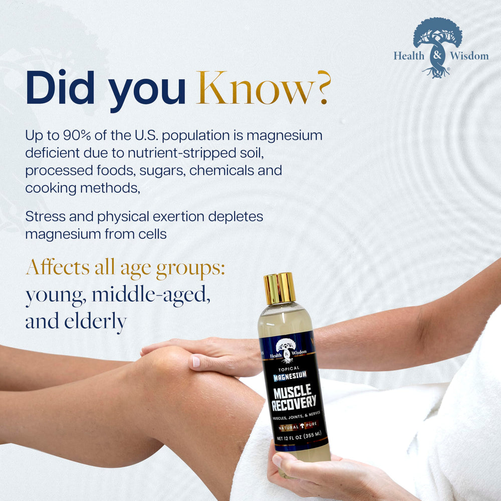 Health and Wisdom magnesium-muscle-recovery-relaxation-scene depicts post-workout calm and relief.