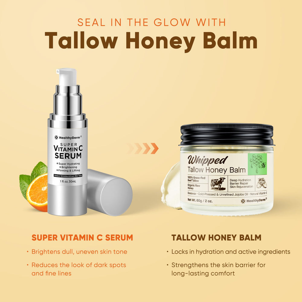 HealthyDerm Honey and jojoba balm swirl demonstrates breathable moisture for the skin.