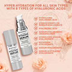HealthyDerm Peptides serum drops conveys firmness and lifting potential for sagging skin