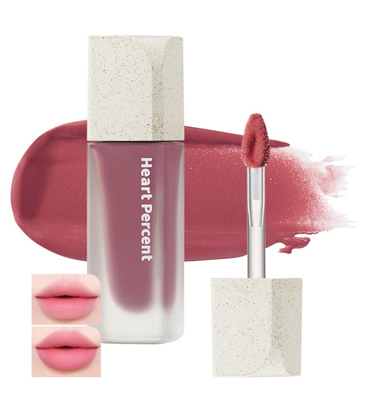 Heart Percent Dote On Mood Blurry Fog Tint packaging shows eco friendly vegan materials