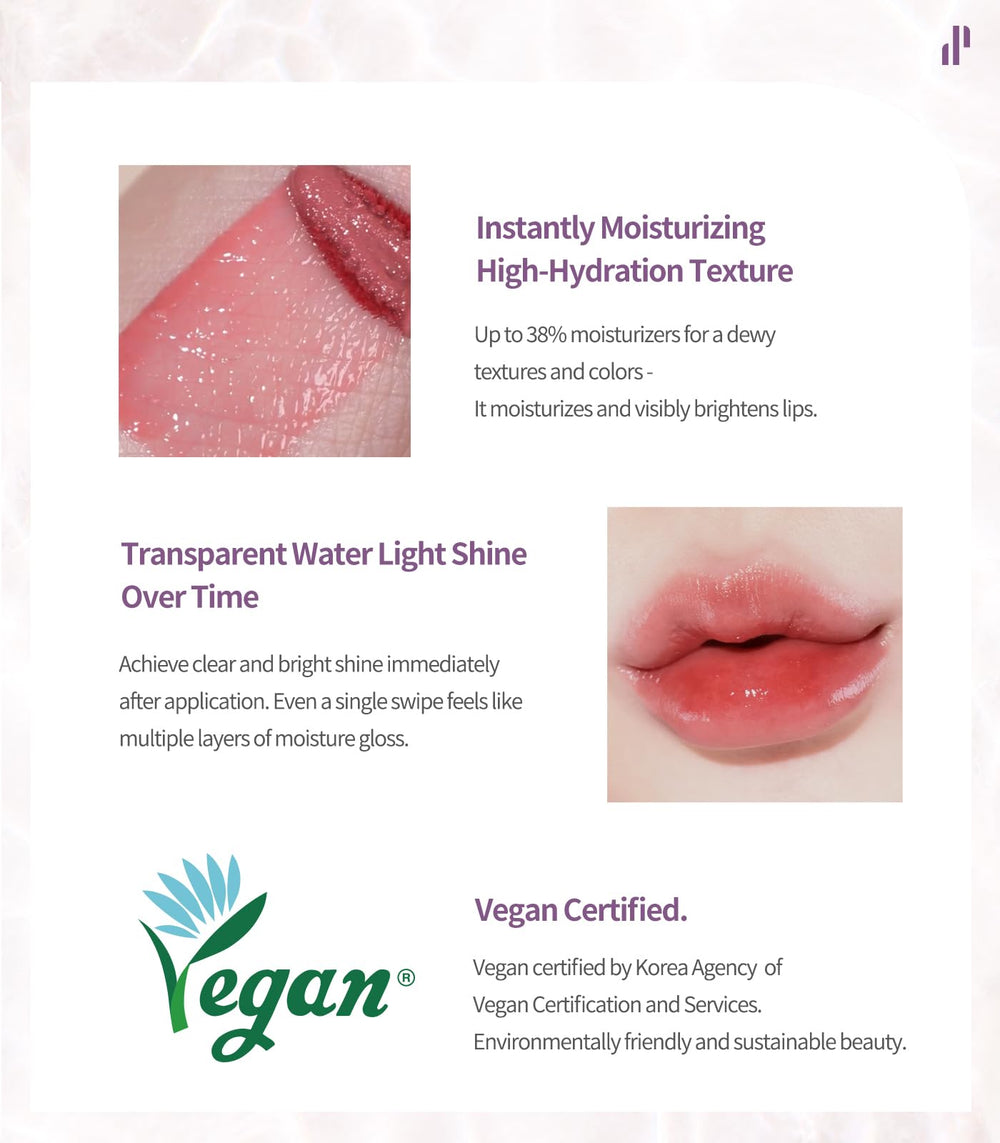 Heart Percent Dote On Mood Glow Tint glossy finish in motion