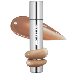 Heart Percent Dote On Mood glowy tint bottle with glass-like shine for luminous lips.