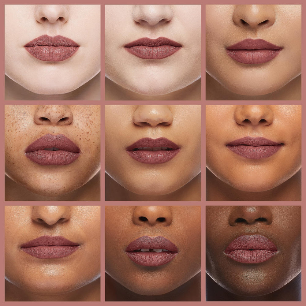 Dote On Mood Lip Pencil 13 Bare Lips in use for shaping and filling lips