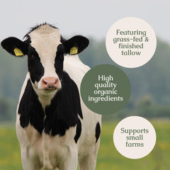 Hearth and Homestead balm application on hands demonstrates easy, quick absorption