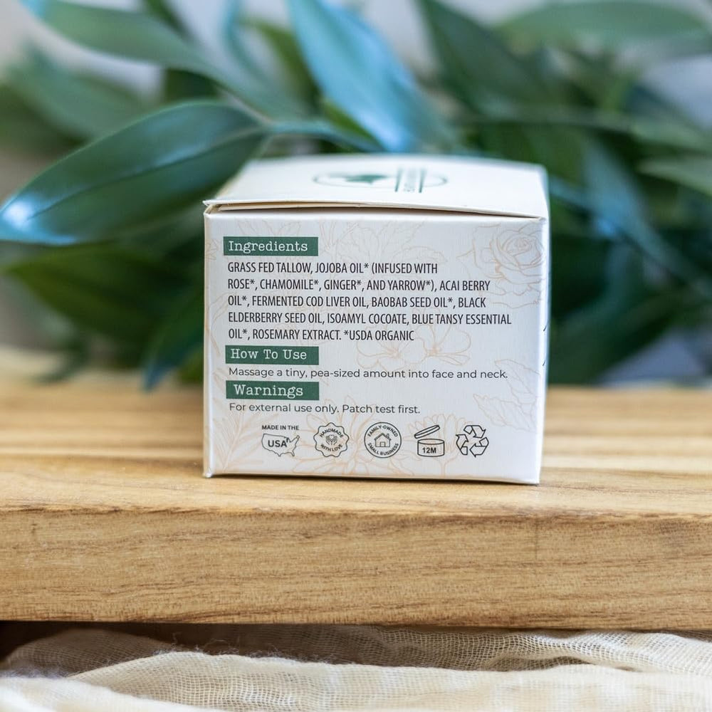Ambient product setup ready for daily skincare routine with balm.