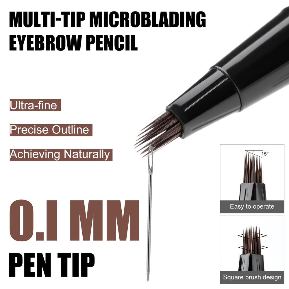 HECI BEAUTY dual-ended design enables versatile brow shaping
