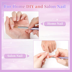 heemeei acrylic brush ideal for nail extensions and carving