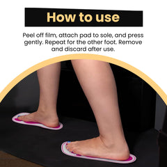 HeeStar spray tan feet pads enhance client comfort during treatment.