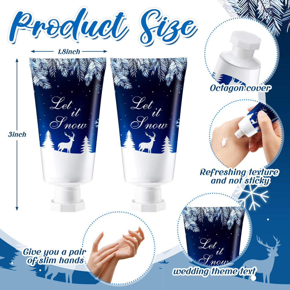 Heigble Christmas Snowflakes Hand Cream bulk pack, elegant design, ideal for gifting.