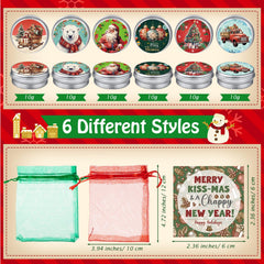Heigble organza bag in red and green, perfect for gifting and decorative presentation.