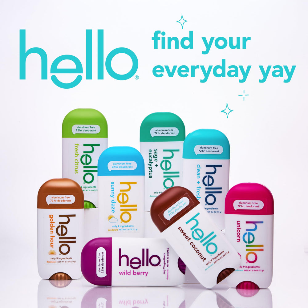 Hello Unicorn daily-use moment on the go, no clumping or staining clothes.