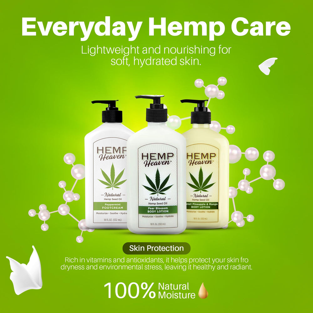 USA-made Hemp Heaven label indicating Southern California craftsmanship
