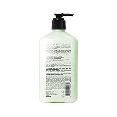 Hempz lotion texture close-up showing quick absorption.