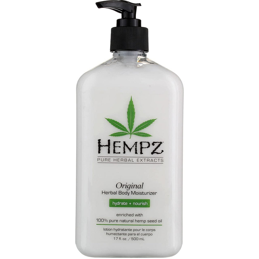 Hempz Original fragrance close-up hints floral banana notes for a pleasant experience.