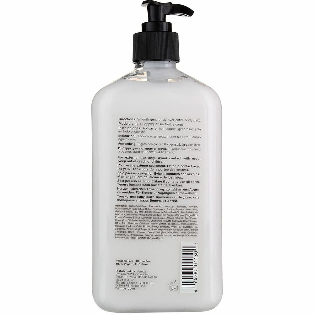 Hempz Original twin-pack display emphasizes convenience and value for shoppers.