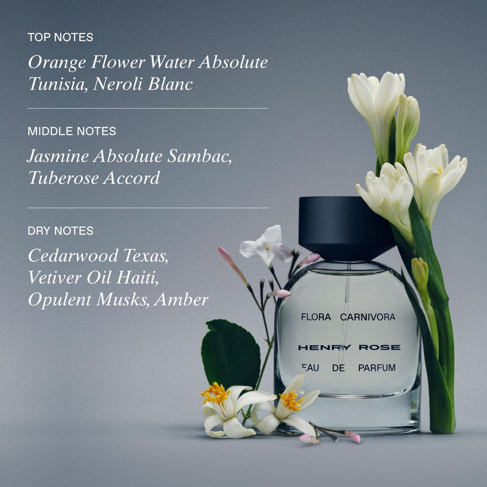 Henry Rose Flora Carnivora travel size ideal for easy touch-ups.