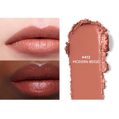 HERA Rouge Classy 413 swatch on arm reveals rich color and refined texture.