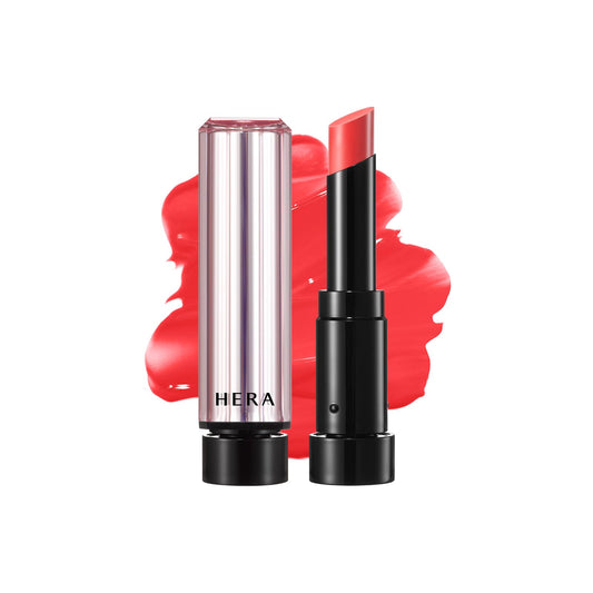 HERA Sensual Tinted Shine Stick Fever compact display with lasting color