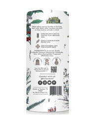 Herb and Root freshness for sheets and shoes with powder.