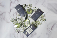 Herb & Root Moonflower orris and rose accents offer refined floral allure.