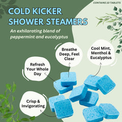 Herbal Zen natural aromatherapy shower melts—pure essential oils in a comforting ritual.