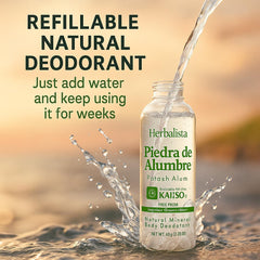 Herbalista fragrance-free formula offers a clean, neutral scent alternative.
