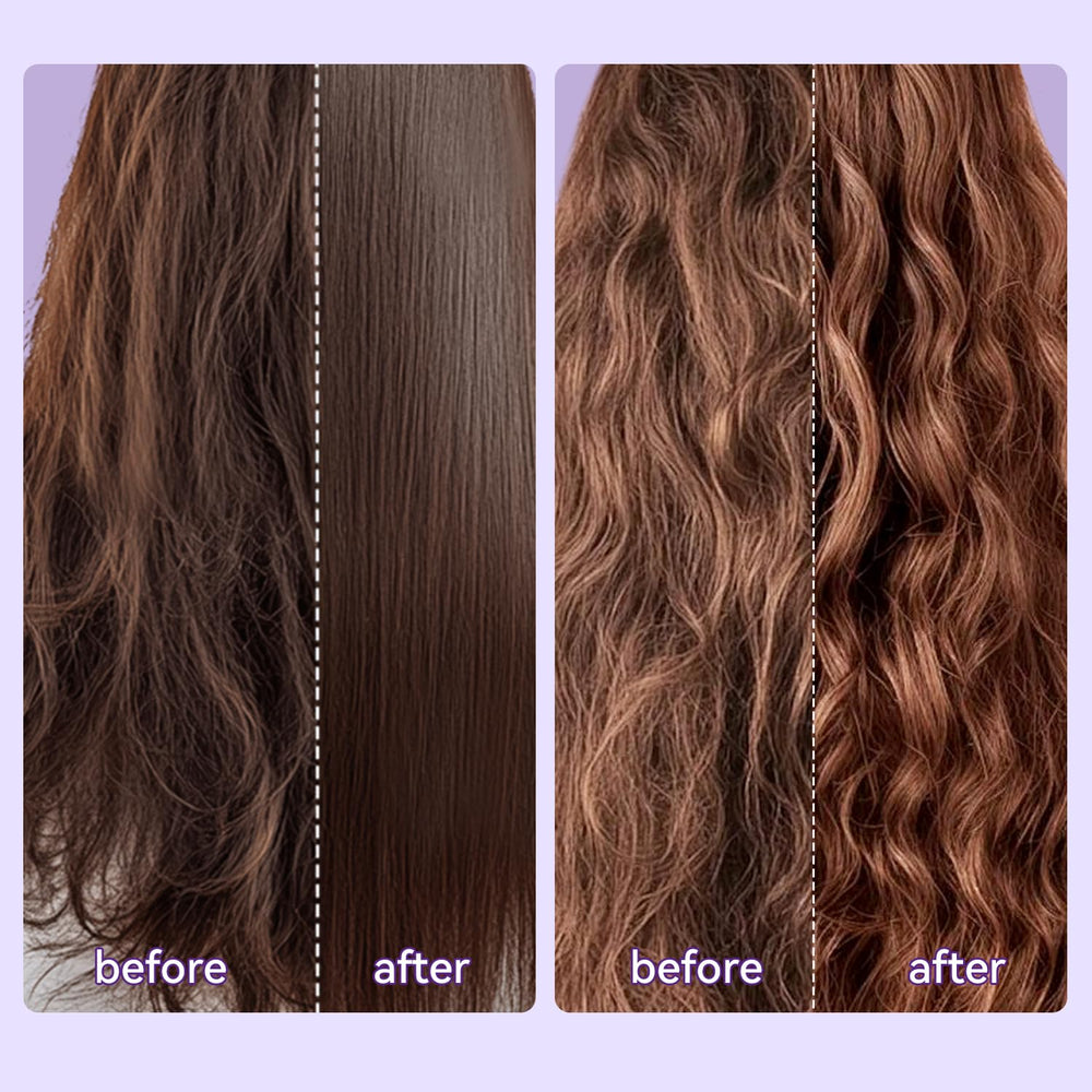 Herbalosophy Biotin & Collagen Shampoo label highlights a pH-balanced formula.