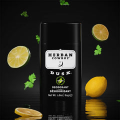 Herban Cowboy Deodorant Dusk aluminum-free formula for a clean feel
