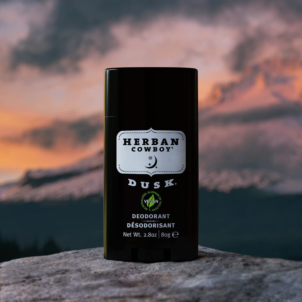 Herban Cowboy Deodorant Dusk unisex design suits any wardrobe