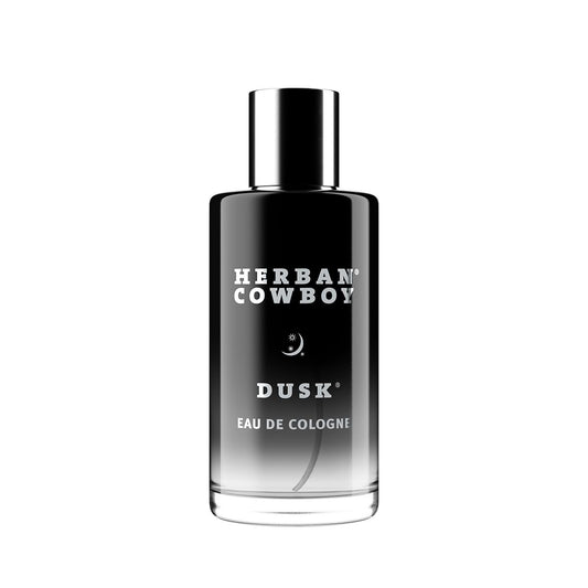 Herban Cowboy Dusk bottle front view for confident daytime wear