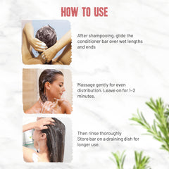 Travel-ready, compact Herbishh conditioner bars for on-the-go care