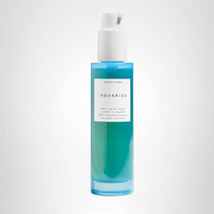 HERBIVORE Aquarius BHA + Blue Tansy Cleanser lifestyle shot on vanity