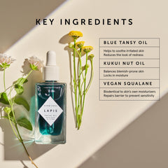 HERBIVORE Lapis Facial Oil Kukui oil balances oily skin