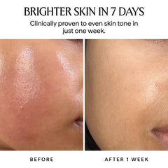 Nova glow after use suggests radiant, lightweight finish on skin