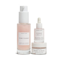 HERBIVORE Skin in the Clouds moisture cream jar offers lasting hydration and softness.