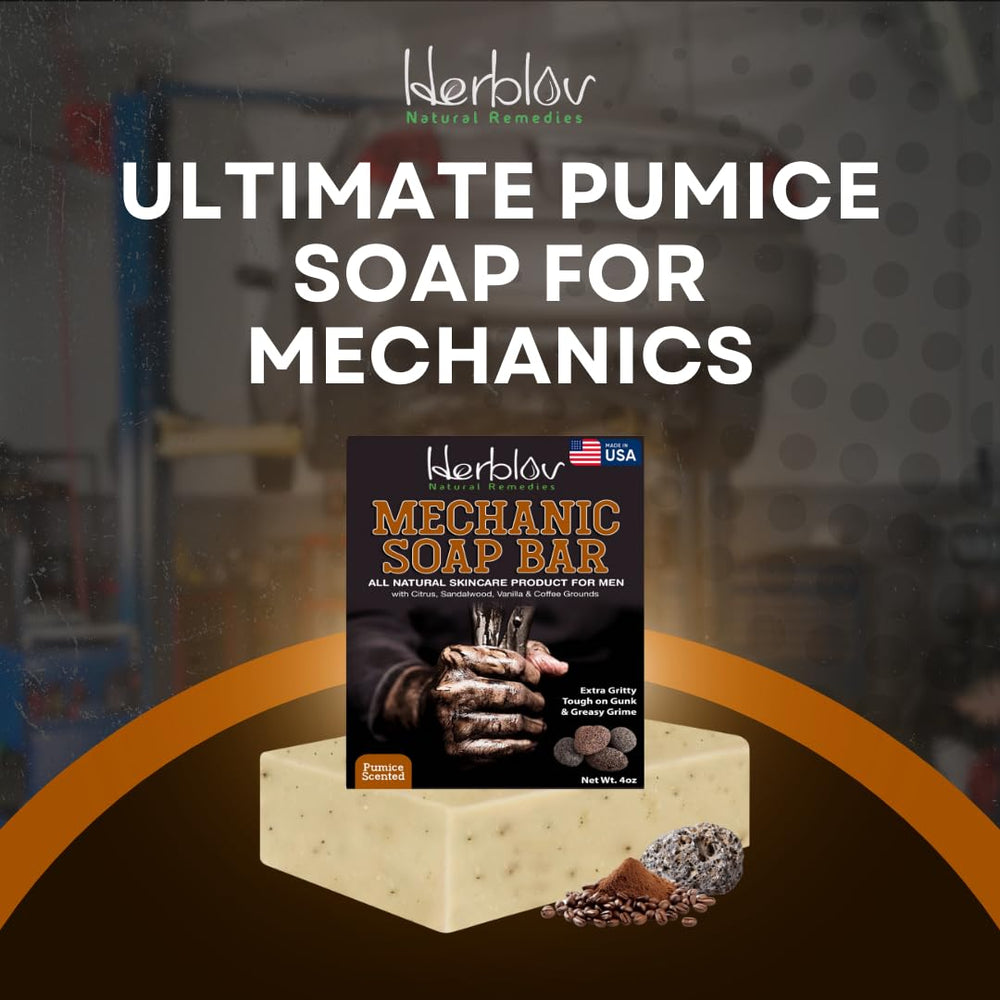 Herblov Mechanic Soap natural ingredients reflect Nordic purity traditions.