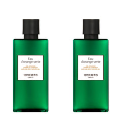 Hermès Eau d'Orange Verte bottle pour creates a generous body and hair lather.