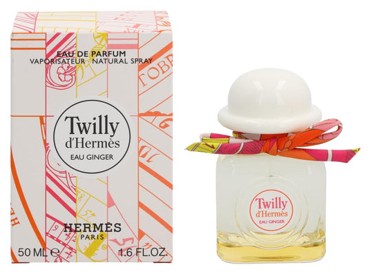 Hermès Twilly Eau Ginger EDP bottle close-up for daily wear and long-lasting freshness.