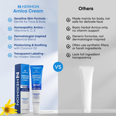 Hermon packaging box and tube illustrate travel-friendly 2 oz size