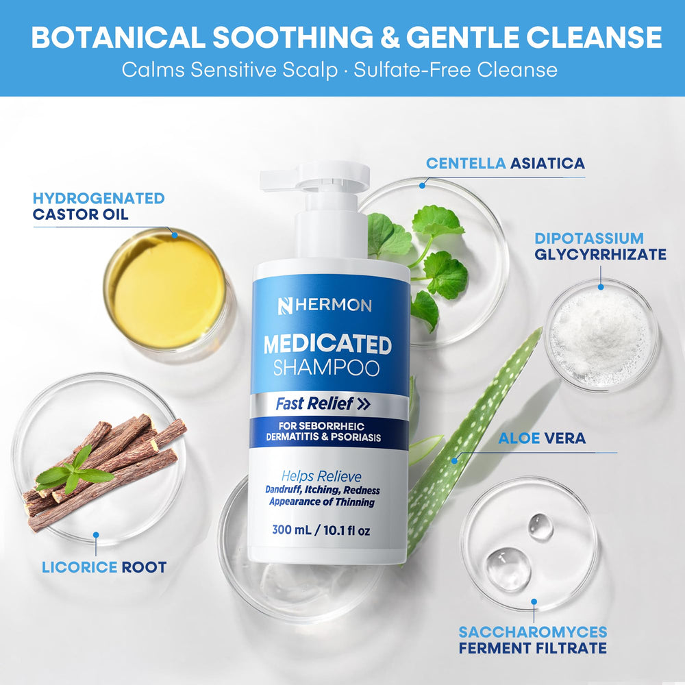 Hermon OTC actives combine professional-strength relief at home.