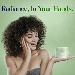 Hermony Essentials firmer-look visual hints at improved skin tone over time